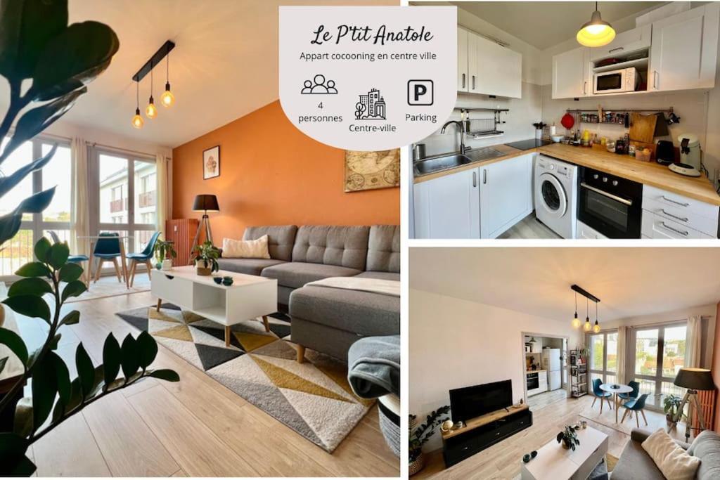 Le P'Tit Anatole - Joli T2 Avec Parking Appartement Poitiers Buitenkant foto
